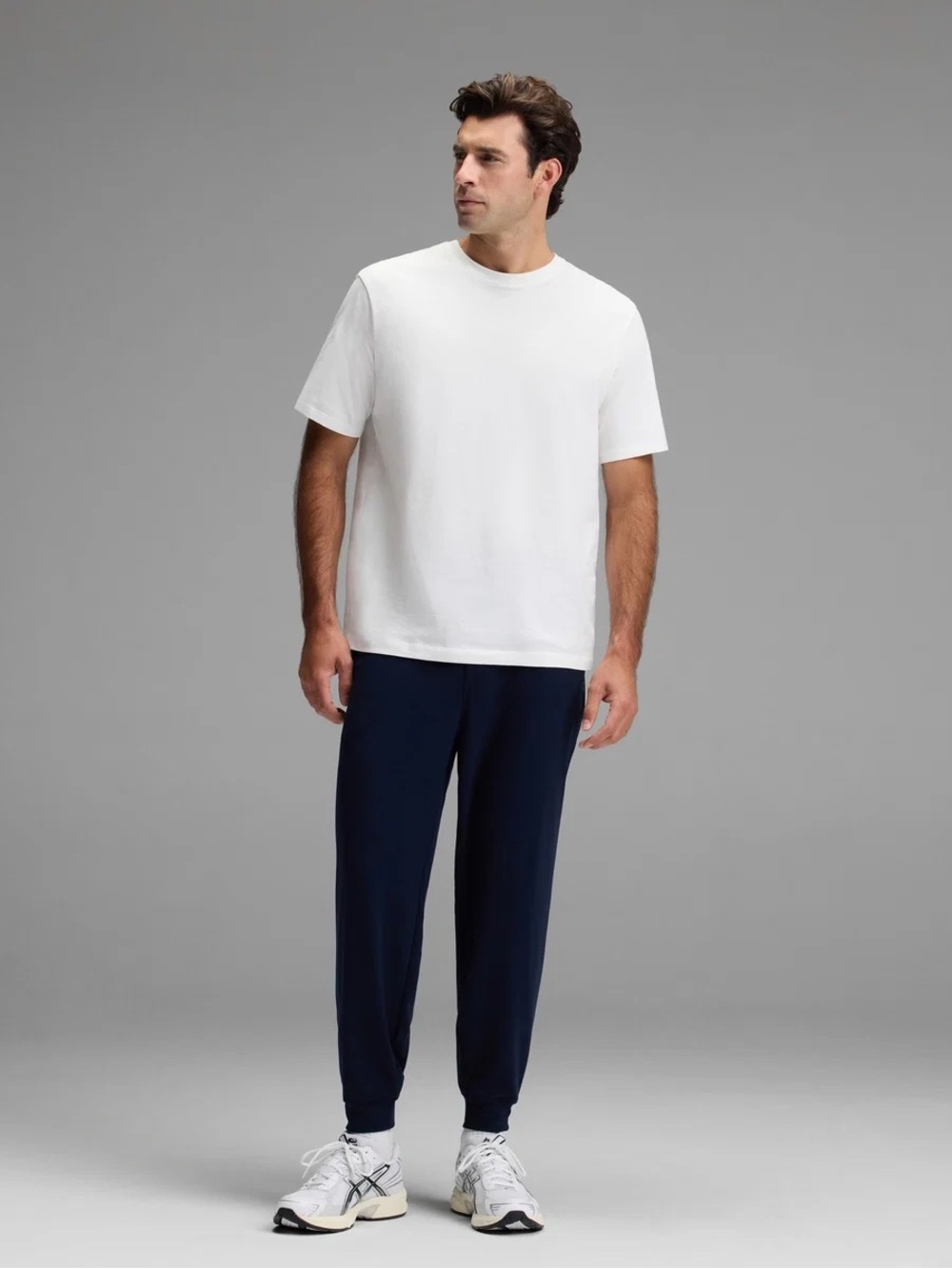 NWT cozy earth Men's Ultra Soft Bamboo Jogger Pants Navy Small Drawstring Pocket